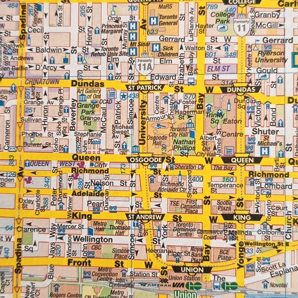 🟡Toronto & Area Map  - Picture 7 of 7